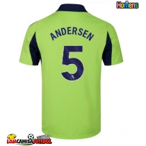 Camisa de Futebol Fulham Joachim Andersen #5 Equipamento Secundário 2025-26 Manga Curta